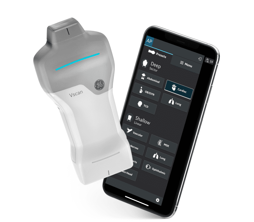 Ультрапортативна УЗД сиситема Vscan Air SL